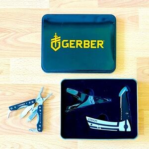 LIKE NEW GERBER MULTI-TOOL & KNIFE SET